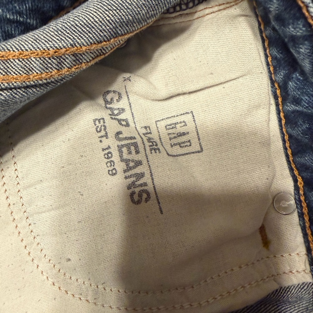 GAP Women's Dark Blue Straight Leg Jeans - Picture 4 of 5